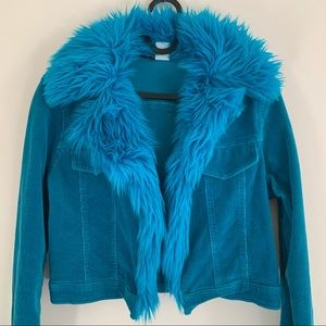 Vintage Cropped Corduroy jacket